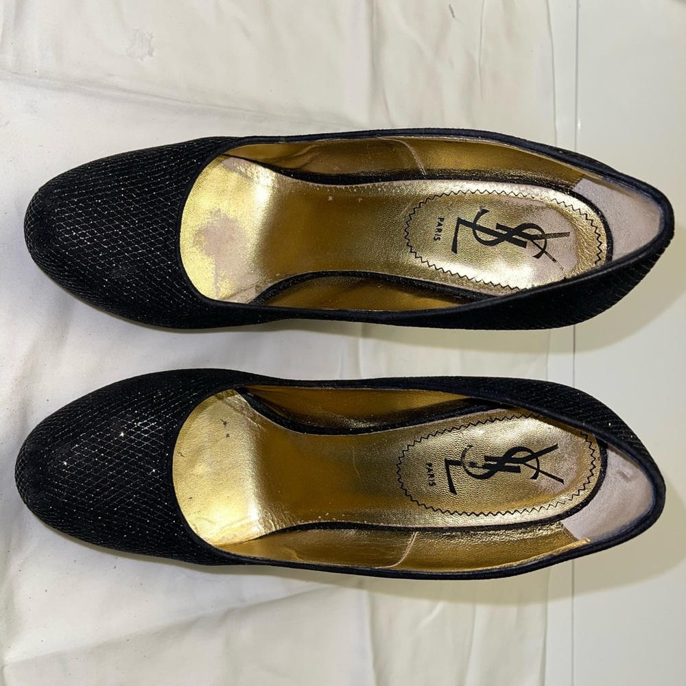 Authentic Yves Saint Laurent Tribtoo Platform Heels